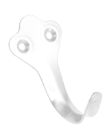 Крючок - вешалка №2 полимер бел. Кунгур