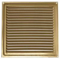 Решётка вентил. 175х175 золото