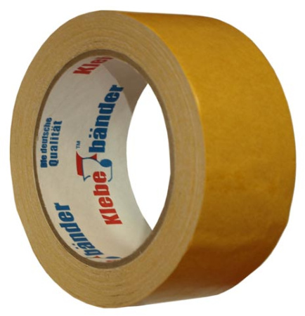 Скотч двусторонний ПП основа 50 мм х 25 м  160 мкм