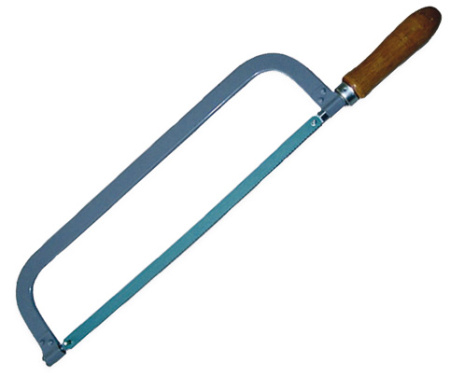 Ножовка по металлу 300 мм с деревянной ручкой "Стандарт" [888]  