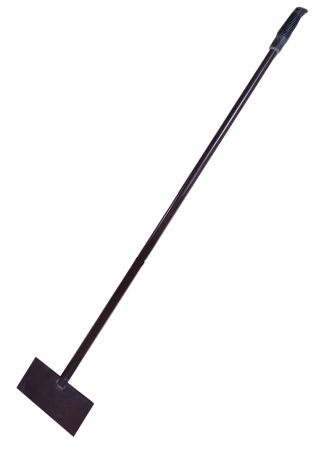 Скребок снег. 