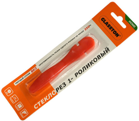 Стеклорез 1-но роликовый пластиковый