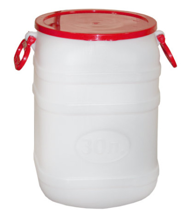 Бочка-канистра 30л.с навес.ручками (горл.250мм)
