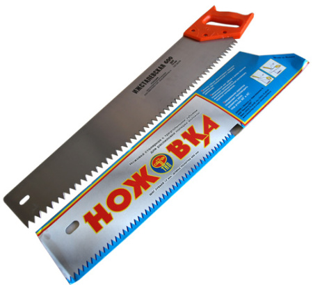 Ножовка по дереву  600 мм шаг 12 мм с пласт. ручкой (Ижсталь)