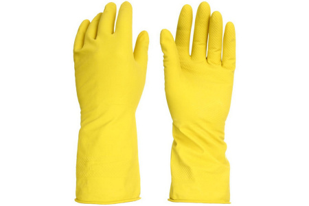 Перчатки резиновые латексные (р-р S )