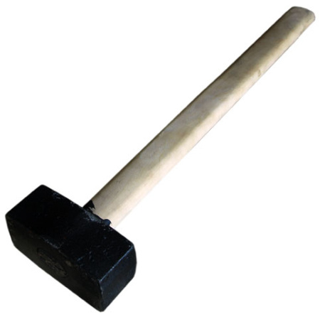 Кувалда литая 7.0 кг, дерев. ручка 