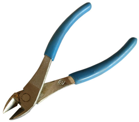 Кусачки боковые 200 мм декор./ручки  (НИЗ)