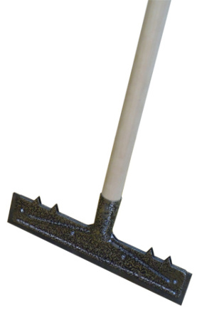 Тряпкодержатель металлический с резиновой вставкой 