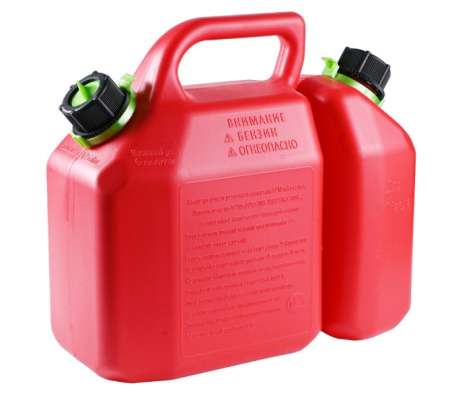 Канистра для смешивания ГСМ 6л+2,5л пластм.