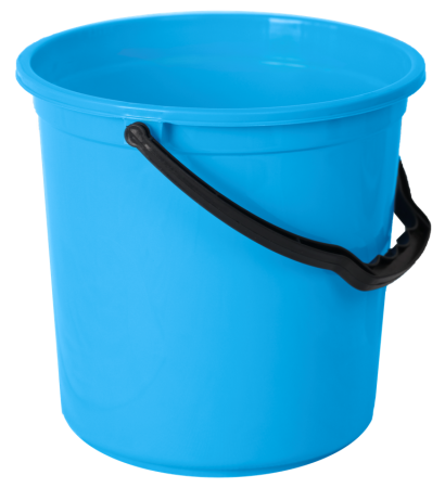 Ведро пласт. 15 л б/крышки пищ. "Тюльпан" (мерное)