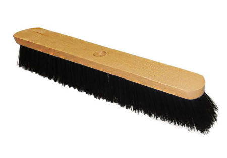 Щетка д/подметан. метро деревян. 500 мм б/черен. С РЕЗЬБОЙ ЩК-158 [Клин]