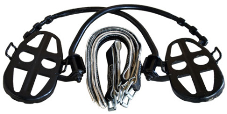 Когти монтёрские №1 с кожан. ремнями 