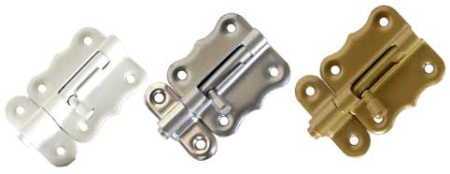 Шпингалет накл.фигурный ШПФ-50 (хром)  (Домарт)