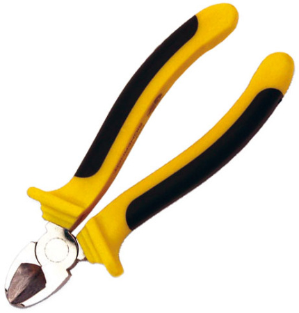 Кусачки боковые 140 мм CrV сталь прорезиненные ручки [888] 