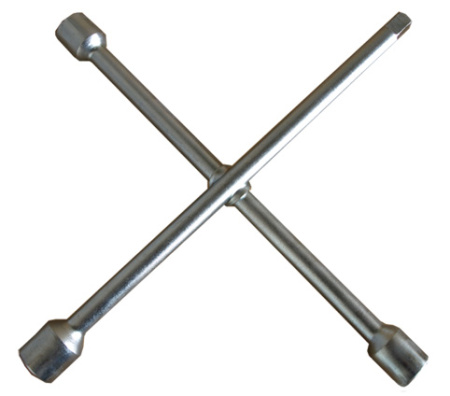 Ключ-крест баллонный, 17",19",21" d 16мм хромированный [MATRIX]