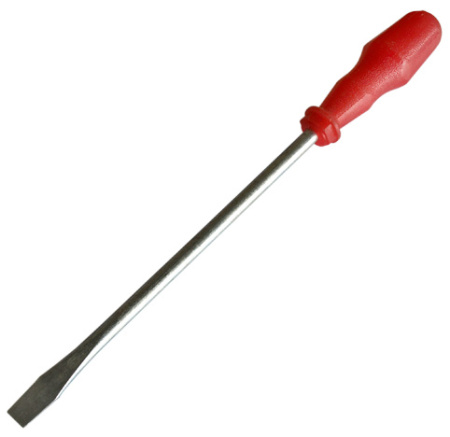 Отвёртка шлиц.  290 х 0,8 мм хром.  (Сосновское)