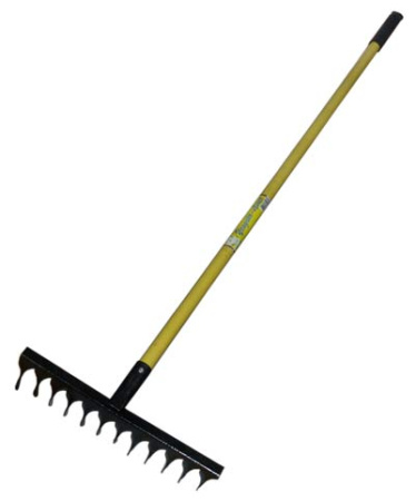 Грабли 12-зуб. витые с метализированным черенком (Усадьба Люкс)