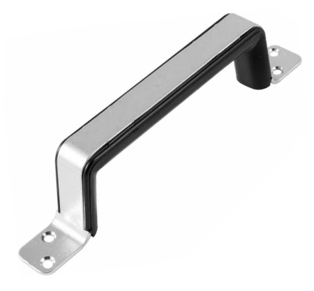 Ручка скоба РС- 110 с пласт. накладкой (оцинк.)